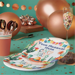Cinco De Mayo Party Paper Plate