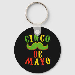 Cinco De Mayo Party Shirts Funny Cinco De Mayo Mus Key Ring