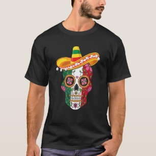 Cinco De Mayo Party Sugar Skull Men Women Mexican  T-Shirt