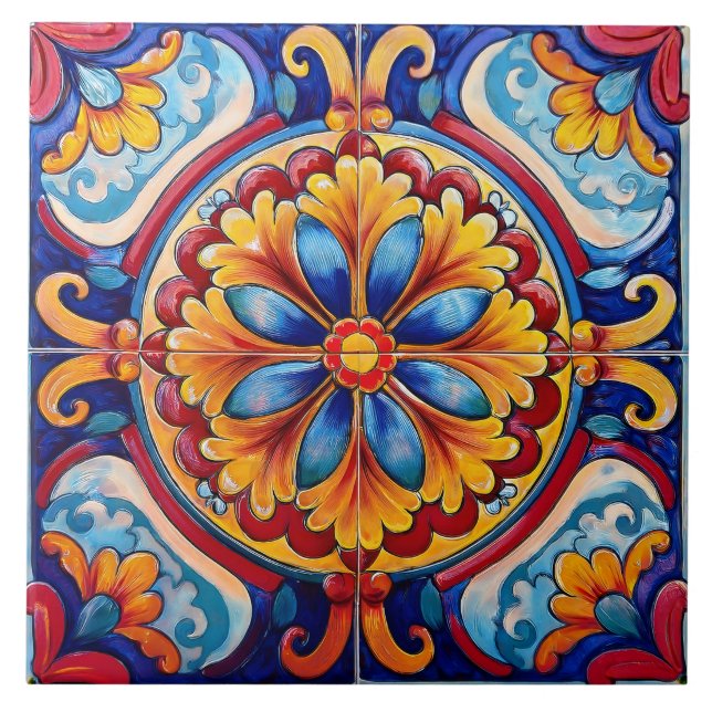 Cinco de mayo patten  tile (Front)