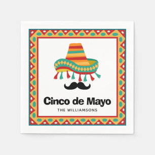 Cinco de Mayo Personalised Napkin