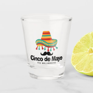 Cinco de Mayo Personalised Shot Glass