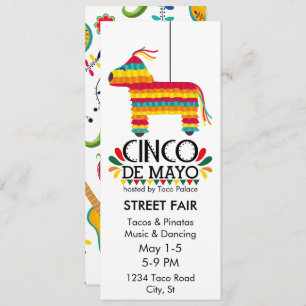 Cinco de Mayo Pinata Party Invitation