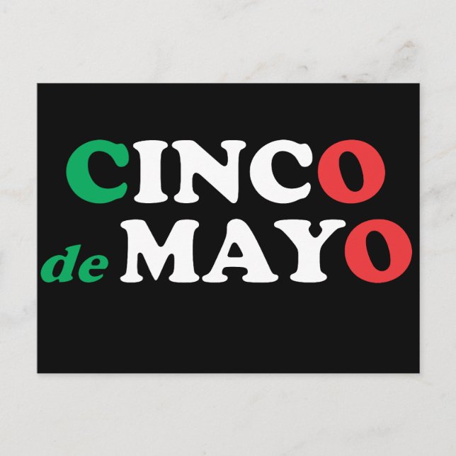 Cinco de Mayo Postcard (Front)