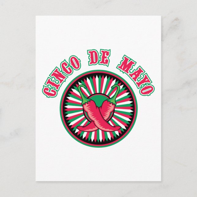 CINCO DE MAYO POSTCARD (Front)