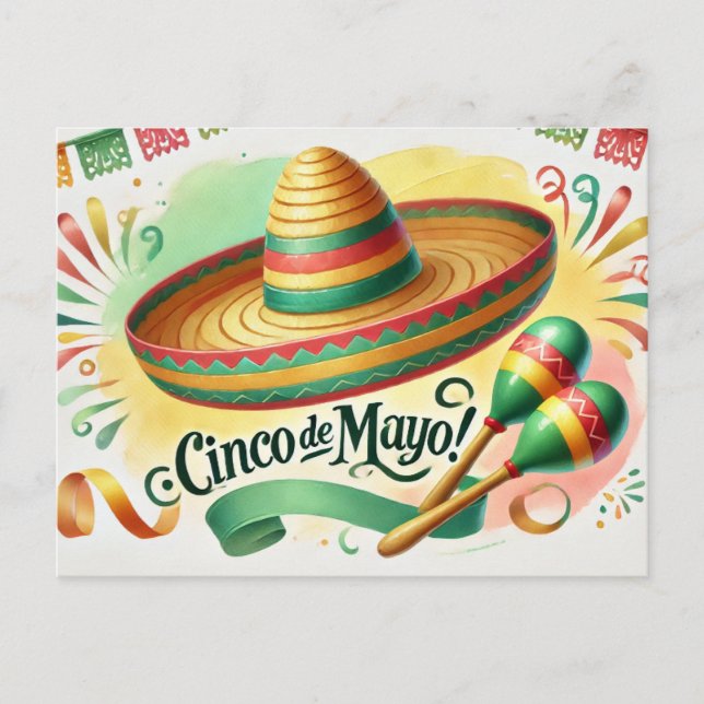 Cinco de Mayo Postcard (Front)