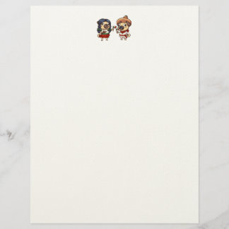 Cinco De Mayo Pugs Letterhead