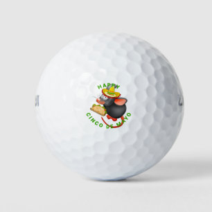 cinco de mayo rat golf balls