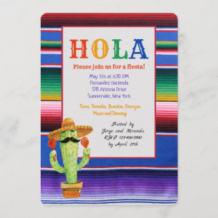 Cinco de Mayo Serepa Invitation