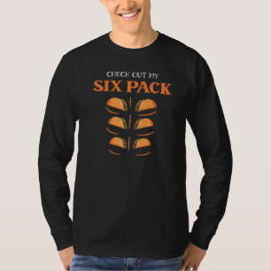 Cinco De Mayo Six Pack Tacos Saying Mexican Food T-Shirt