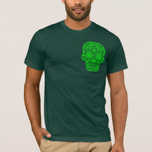 Cinco de Mayo Skull #9 T-Shirt