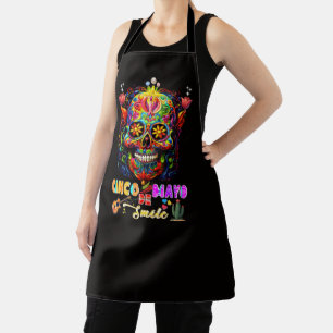 Cinco De Mayo Smile Apron