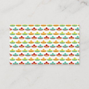 Cinco de Mayo Sombrero Mariachi Mexican Culture Business Card