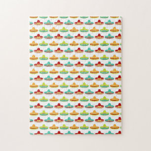 Cinco de Mayo Sombrero Mariachi Mexican Culture Jigsaw Puzzle