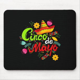 Cinco De Mayo Sombrero Mexican Festival Party 1 Mouse Mat