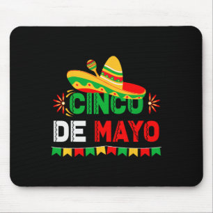 Cinco De Mayo Sombrero Mexican Festival Party 2 Mouse Mat