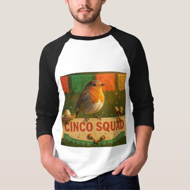 Cinco de Mayo Squad T‑Shirt T-Shirt (Front)
