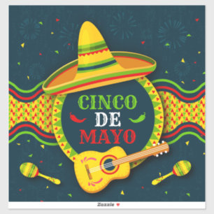 Cinco De Mayo  Sticker