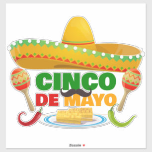 Cinco De Mayo  Sticker