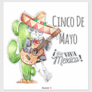 Cinco De Mayo  Sticker