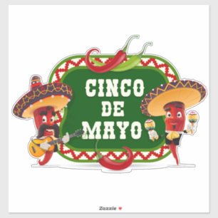 Cinco De Mayo  Sticker