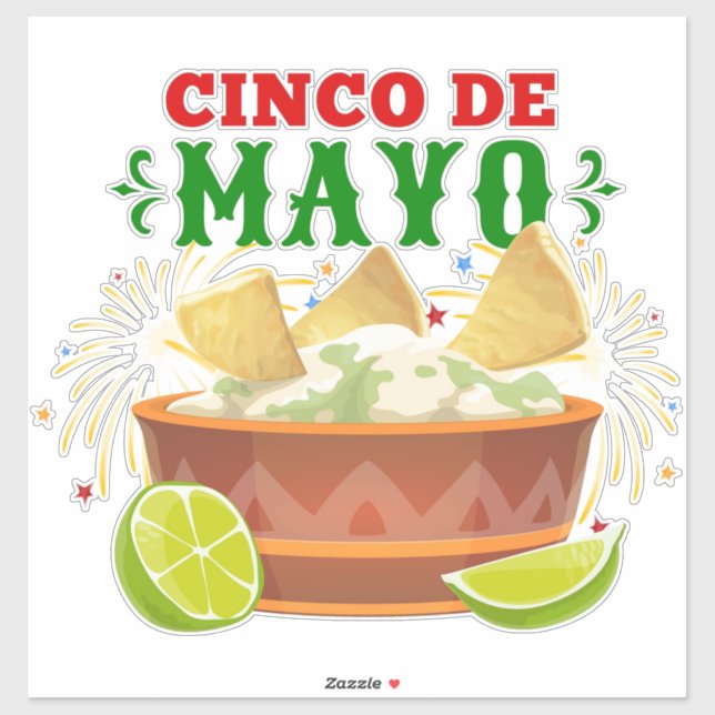 Cinco De Mayo  Sticker (Sheet)