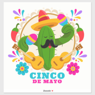 Cinco De Mayo  Sticker