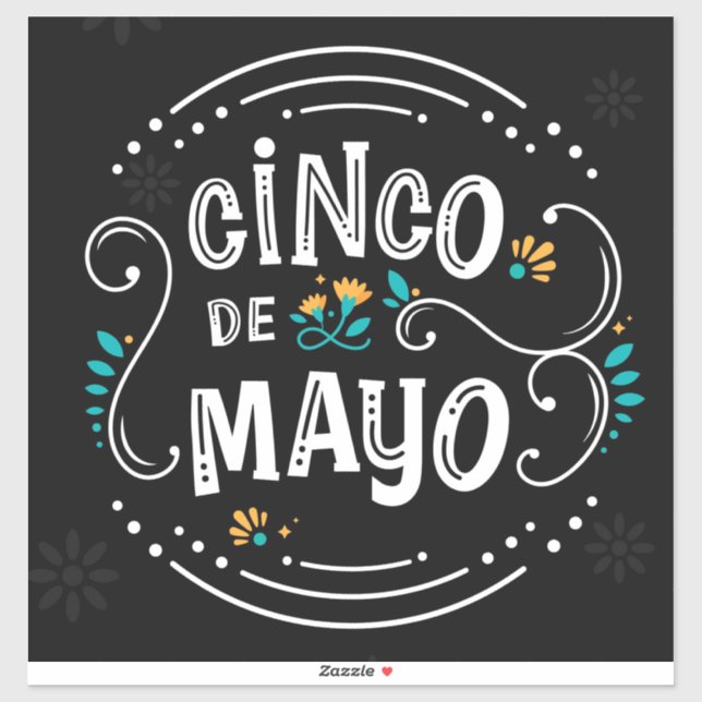 Cinco De Mayo  Sticker (Sheet)