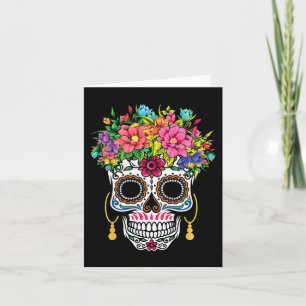 Cinco De Mayo Sugar Skull Dia De Los Muertos Day O Card