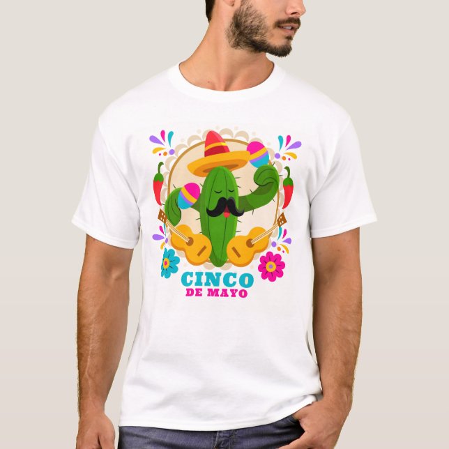 Cinco De Mayo  T-Shirt (Front)