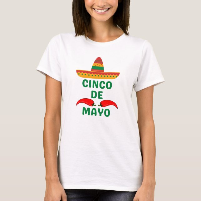 Cinco De Mayo T-Shirt (Front)
