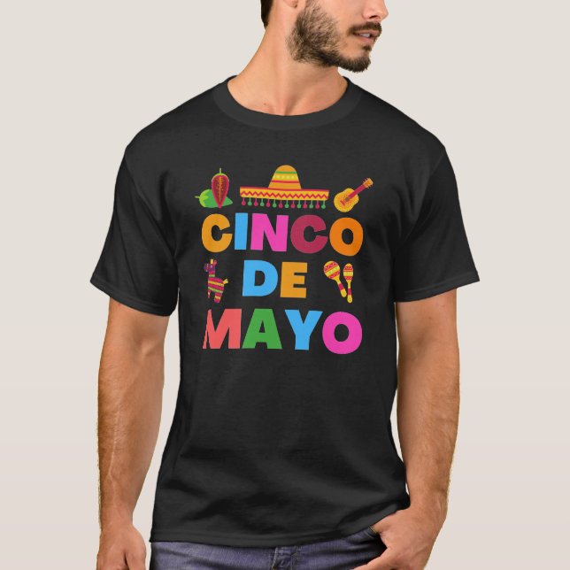 Cinco De Mayo T-Shirt (Front)