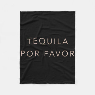 Cinco De Mayo T Shirt Tequila Por Favour Cute Fleece Blanket