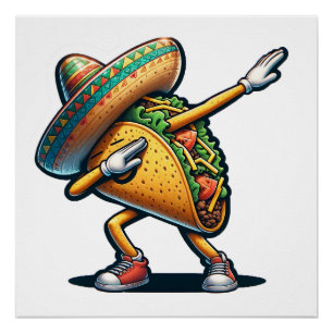 Cinco de Mayo Taco Poster