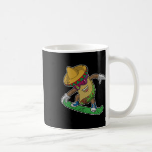 Cinco De Mayo Taco Snowboard Snowboarding Men Wome Coffee Mug