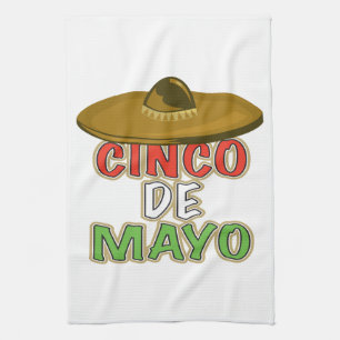 Cinco De Mayo Tea Towel