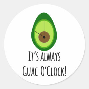 Cinco De Mayo Tee Guacamole Lovers Shirt Classic Round Sticker
