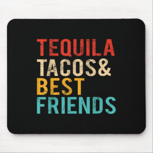 Cinco De Mayo Tequila Tacos Best Friends Drinking  Mouse Mat