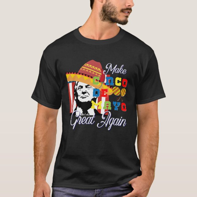 Cinco De Mayo Tequila Tacos Mexican Beer Happy Cin T-Shirt (Front)