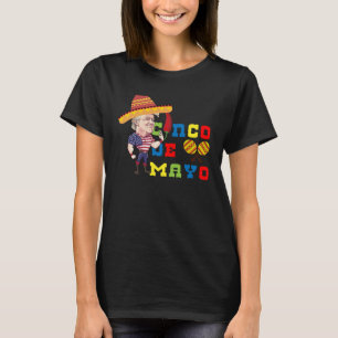Cinco De Mayo Tequila Tacos Mexican Beer Happy Cin T-Shirt