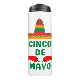 Cinco De Mayo Thermal Tumbler