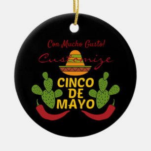 Cinco de Mayo Thunder_Cove Ceramic Tree Decoration