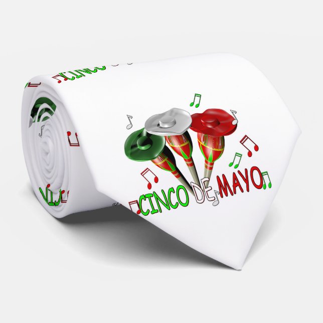 Cinco de Mayo Tie (Rolled)