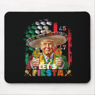 Cinco De Mayo Trump Taco Funny Mexican Trump Lets  Mouse Mat