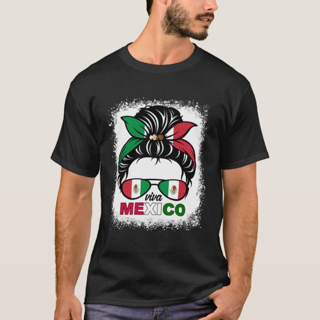 Cinco De Mayo Viva Mexico Women Girl Mom Mexican F T-Shirt (Front)