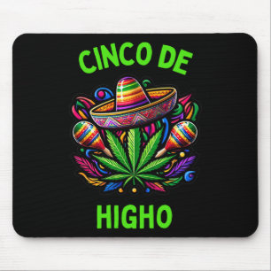 Cinco De Mayo Weed Funny Stoner Humour 1 Mouse Mat