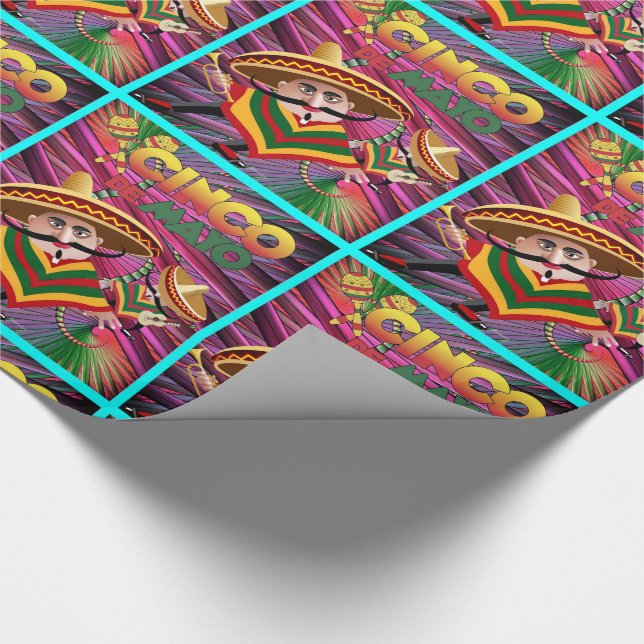 Cinco de Mayo Wrapping Paper (Corner)