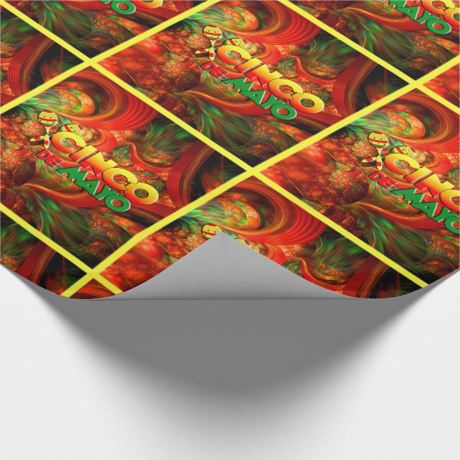 Cinco de Mayo Wrapping Paper (Corner)