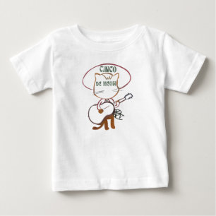 Cinco De Meow Cat T Baby T-Shirt