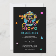 Cinco De Meowo Fun Fiesta Cat Mayo Party